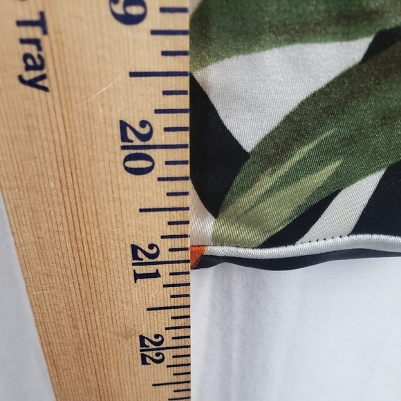 Longitude Floral Multicolored Halter One Piece Swimsuit Sz 12 - Picture 7 of 8